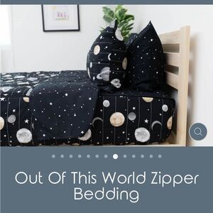 Nod & Winks by Beddy’s Twin Zipper Bedding